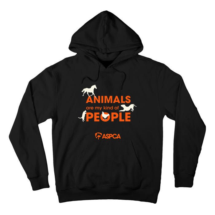 Animals Are My Kind Of People Tall Hoodie