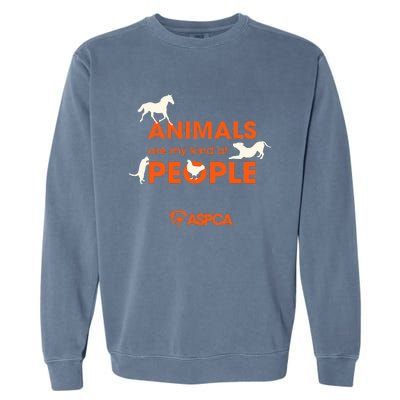 Animals Are My Kind Of People Garment-Dyed Sweatshirt