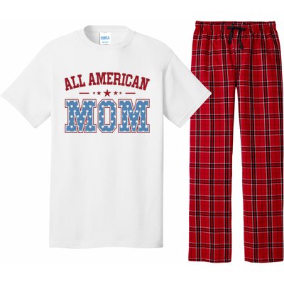 All American Mom Matching Family 4th Of July Pajama Set