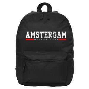 Amsterdam 16 in Basic Backpack