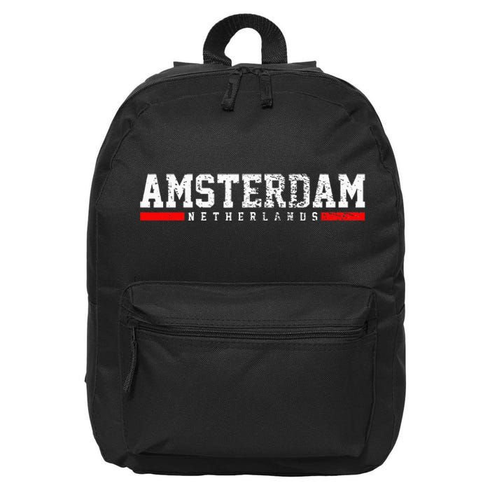 Amsterdam 16 in Basic Backpack