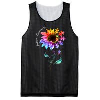 Autism Awareness Mom Choose Kind Autism Gift Sunflower Mesh Reversible Basketball Jersey Tank