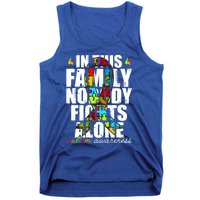 Autism Awareness Month Family Support Mom Son Daughter Gift Tank Top