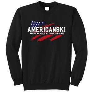 Americanski American Made With Polish Pride Sweatshirt