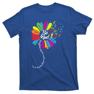 Autism Awareness Mom Acceptance Sunflower Be Kind Great Gift T-Shirt