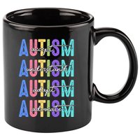Autism Awareness Month Accept Understand Adapt Advocate 11oz C Handle Ceramic Mug