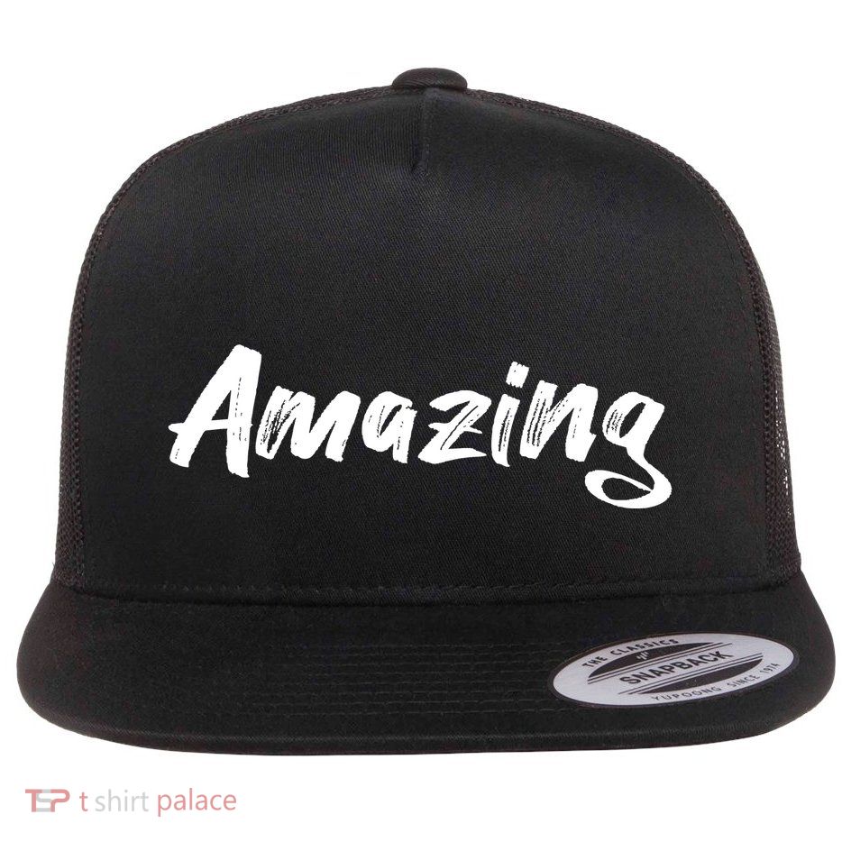 Amazing Flat Bill Trucker Hat