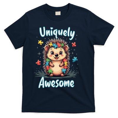 Autism Awareness Month Hedgehog Acceptance Neurodiversity T-Shirt