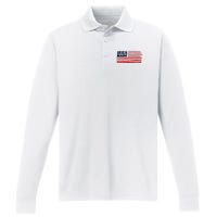 Awakenwithjp American Made Performance Long Sleeve Polo