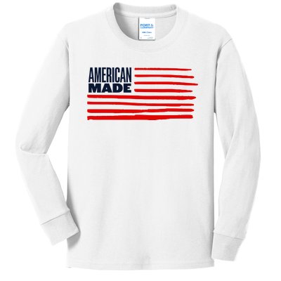 Awakenwithjp American Made Kids Long Sleeve Shirt