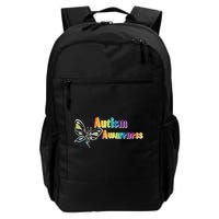 Autism Awareness Month Minimalist Butterfly Backpack