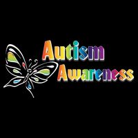 Autism Awareness Month Minimalist Butterfly 16 in Basic Backpack