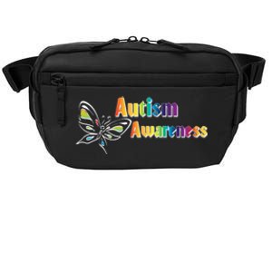 Autism Awareness Month Minimalist Butterfly Crossbody Pack