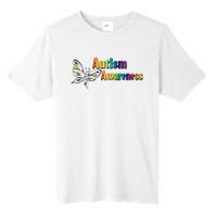 Autism Awareness Month Minimalist Butterfly Tall Fusion ChromaSoft Performance T-Shirt