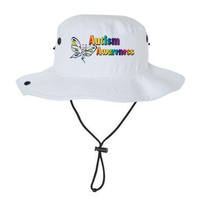 Autism Awareness Month Minimalist Butterfly Legacy Cool Fit Booney Bucket Hat