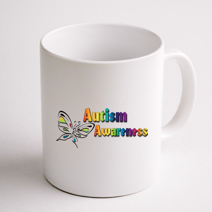 Autism Awareness Month Minimalist Butterfly Coffee Mug