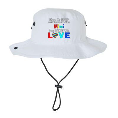 Autism Awareness Mimi Strength Love Legacy Cool Fit Booney Bucket Hat