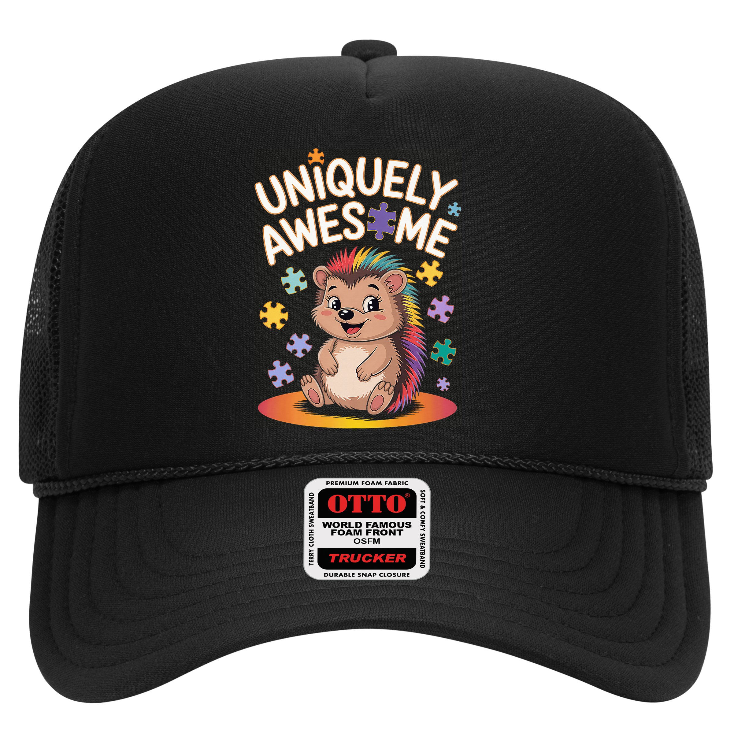 Autism Awareness Month Hedgehog Acceptance Neurodiversity Hat