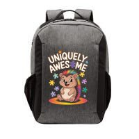 Autism Awareness Month Hedgehog Acceptance Neurodiversity Vector Backpack