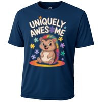 Autism Awareness Month Hedgehog Acceptance Neurodiversity Cooling Performance Crew T-Shirt
