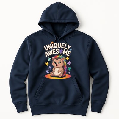 Autism Awareness Month Hedgehog Acceptance Neurodiversity Hoodie