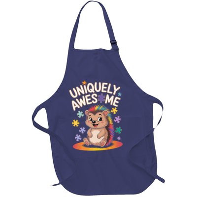 Autism Awareness Month Hedgehog Acceptance Neurodiversity Apron