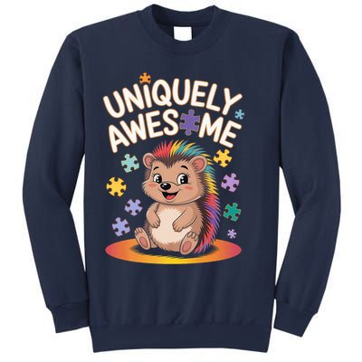 Autism Awareness Month Hedgehog Acceptance Neurodiversity Sweatshirt