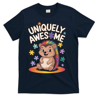 Autism Awareness Month Hedgehog Acceptance Neurodiversity T-Shirt