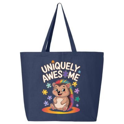 Autism Awareness Month Hedgehog Acceptance Neurodiversity 25L Jumbo Tote