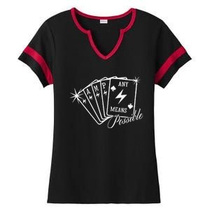 Amp Any Means Possible All In Ladies Halftime Notch Neck Tee