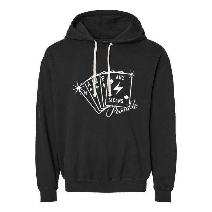 Amp Any Means Possible All In Garment-Dyed Fleece Hoodie