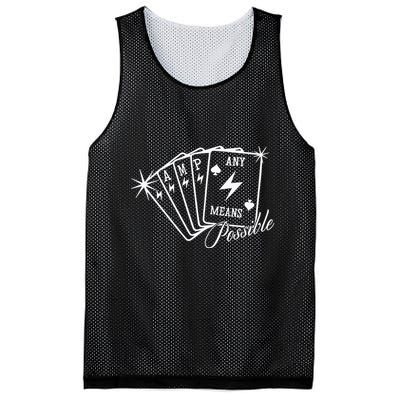 Amp Any Means Possible All In Mesh Reversible Basketball Jersey Tank