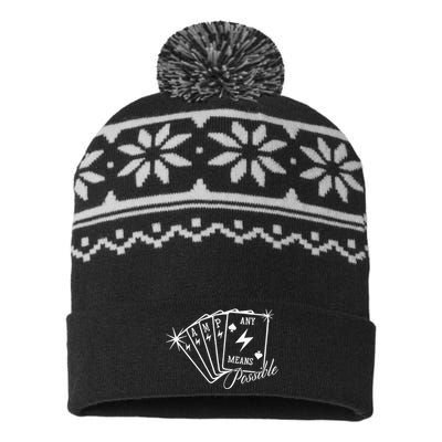 Amp Any Means Possible All In USA-Made Snowflake Beanie