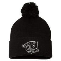 Amp Any Means Possible All In Pom Pom 12in Knit Beanie