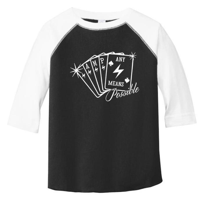 Amp Any Means Possible All In Toddler Fine Jersey T-Shirt