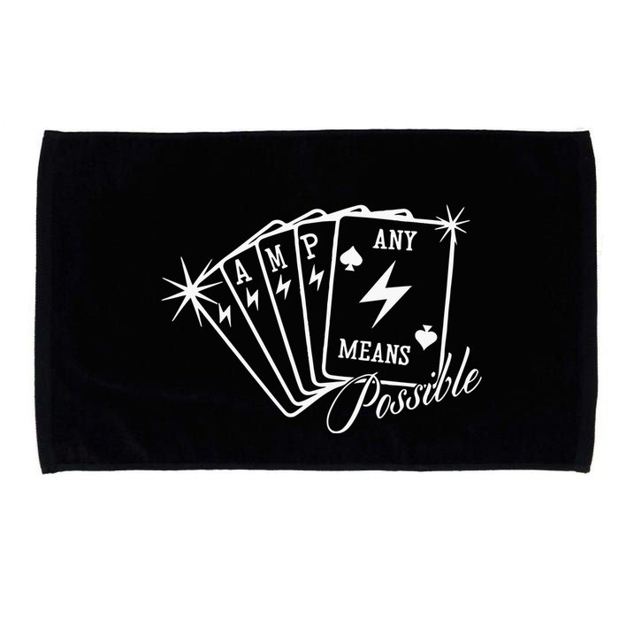 Amp Any Means Possible All In Microfiber Hand Towel