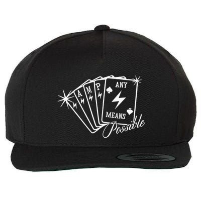 Amp Any Means Possible All In Wool Snapback Cap