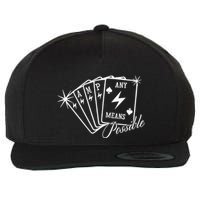 Amp Any Means Possible All In Wool Snapback Cap
