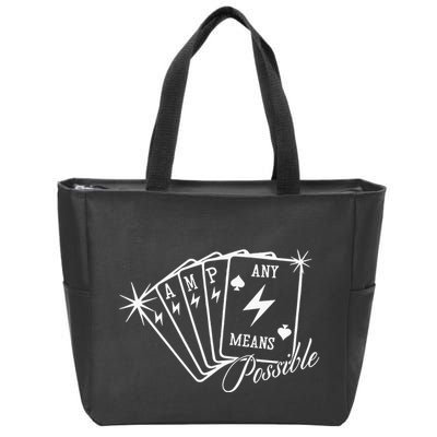Amp Any Means Possible All In Zip Tote Bag