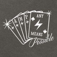 Amp Any Means Possible All In Cotton Canvas Backpack