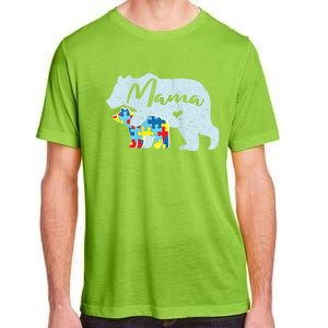 Autism Awareness Mama Bear Mom Meaningful Gift Adult ChromaSoft Performance T-Shirt