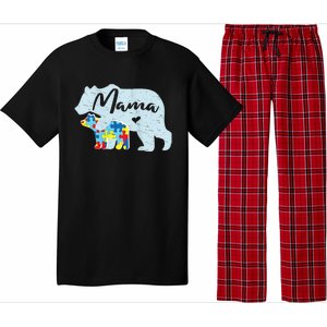 Autism Awareness Mama Bear Mom Meaningful Gift Pajama Set