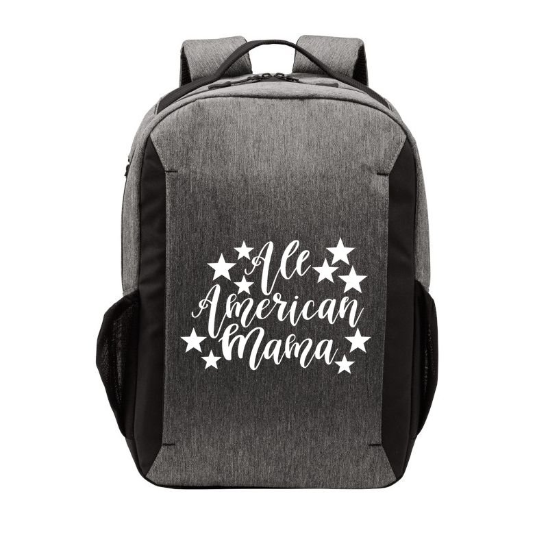 All American Mama 4th Of July Patriotic Gift Vector Backpack