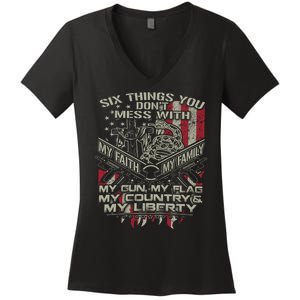 American Women's V-Neck T-Shirt