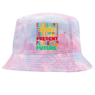 African American Melanin Pride Celebrate Black History Month Tie-Dyed Bucket Hat