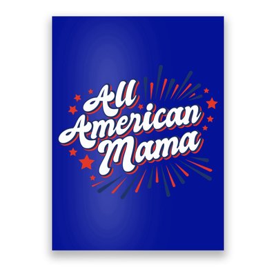All American Mama Gift Poster