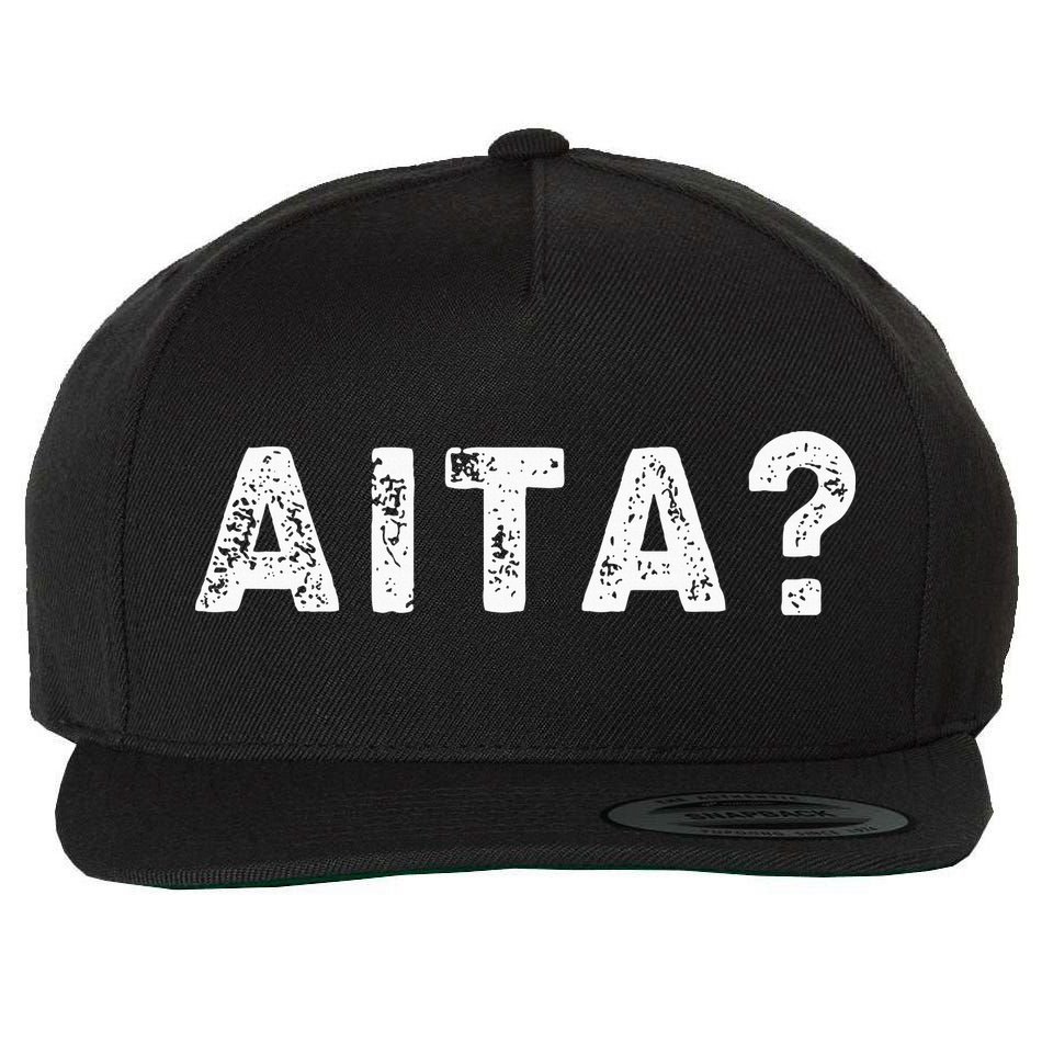 Aita Aita Meaning Wool Snapback Cap