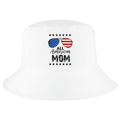 All American Mom 4th Of July Family Matching Cool Comfort Performance Bucket Hat