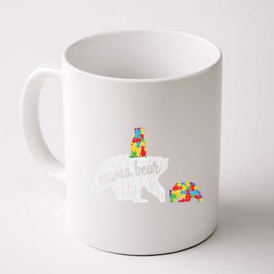 Autism Awareness Mama Bear Autistic Awareness Mom Gift Coffee Mug