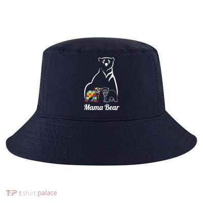 Autism Awareness Mama Bear Mom Autistic Child Cool Comfort Performance Bucket Hat